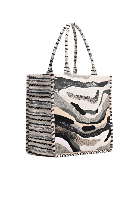 Sands Metallic Tote