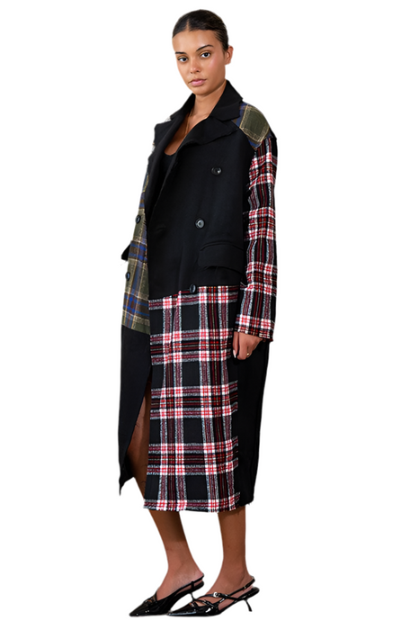 Tartan Plaid Coat