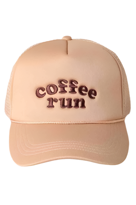 Coffee Run Trucker Cap