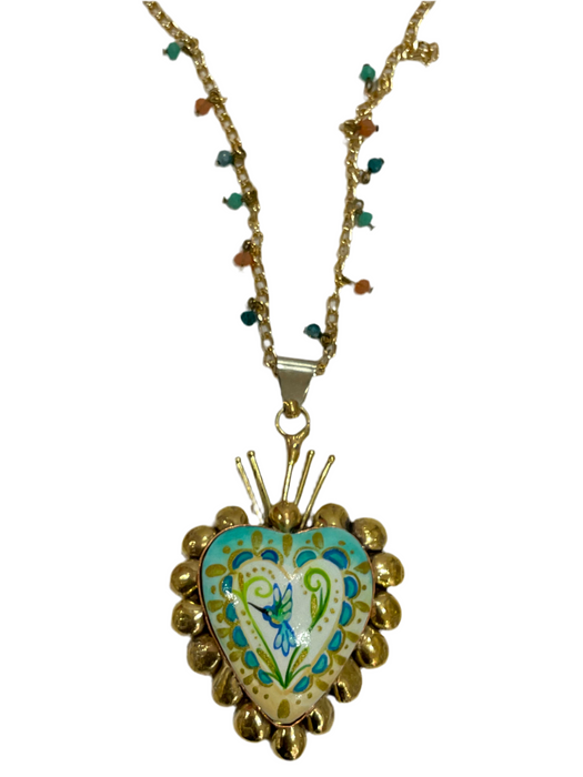 Blue Bird Necklace