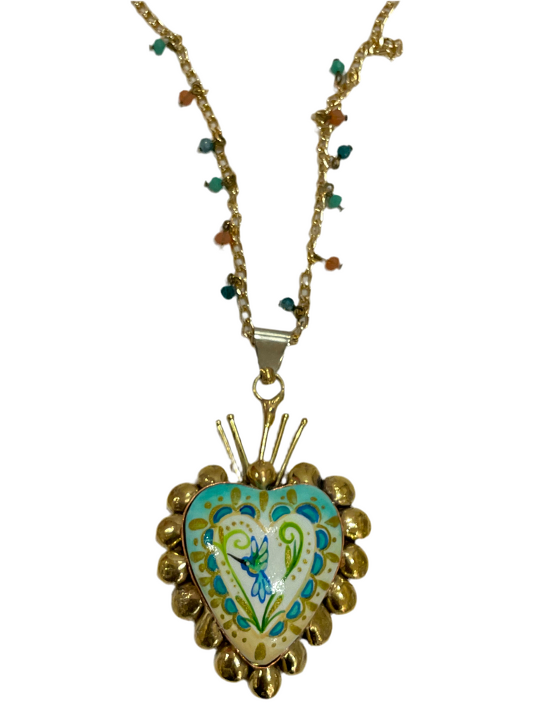 Blue Bird Necklace