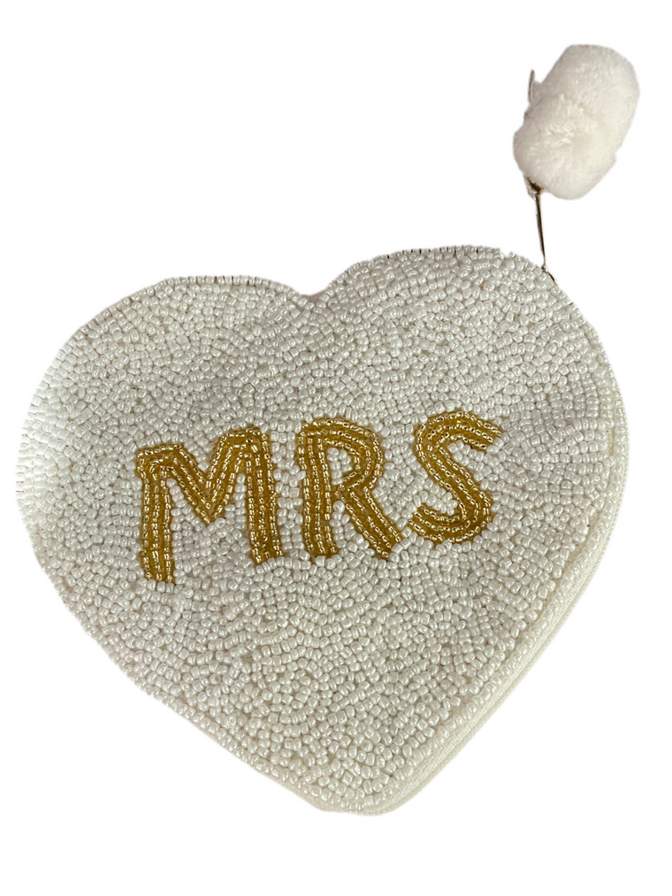 Mrs Beaded Coin Purse