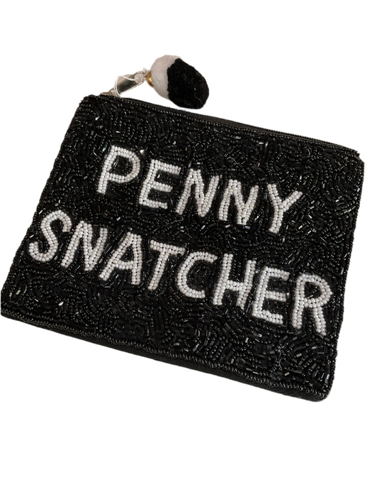 Penny Snatcher Beaded Purse