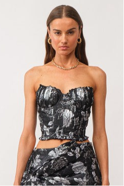 Sofia Metallic Bandeau