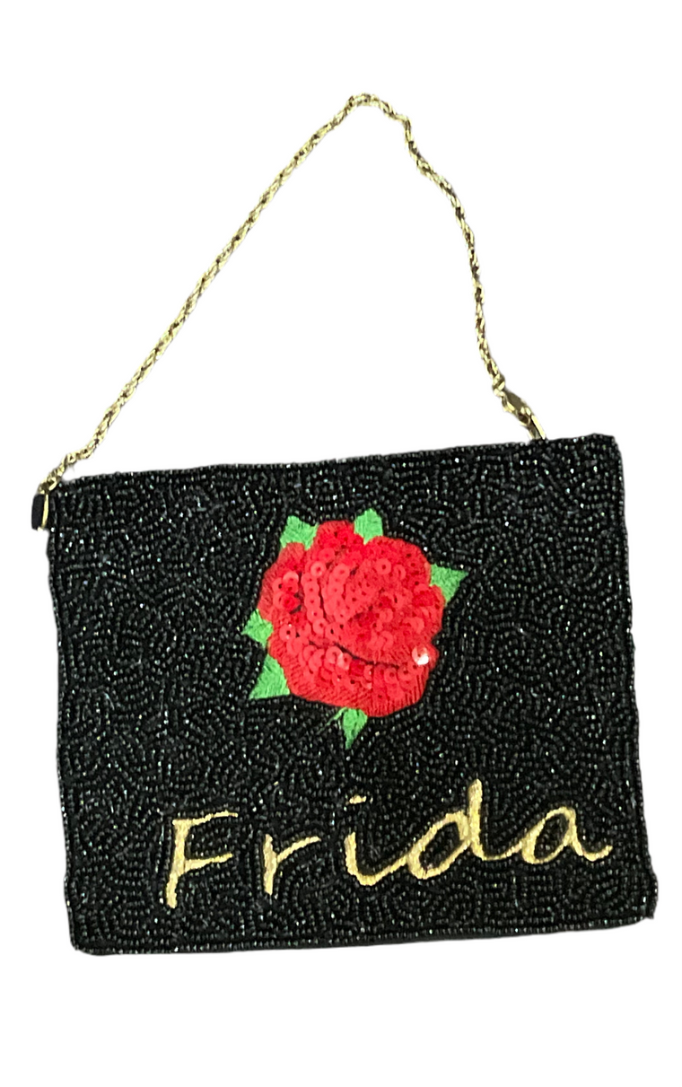 Frida Beaded Coin Purse