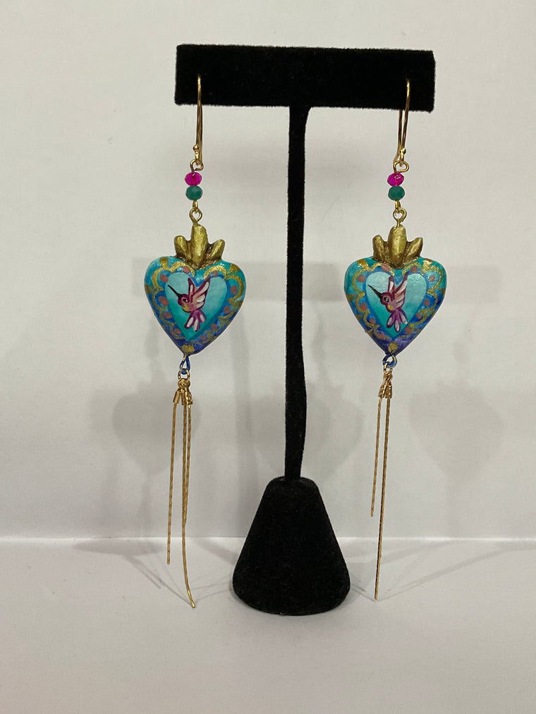 Hand Painted Earrings