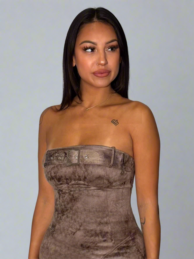 Mocha Maxi Dress
