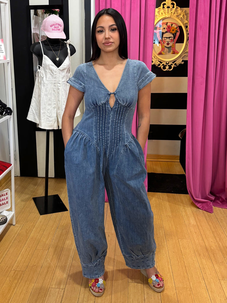 Harle Denim Jumpsuit