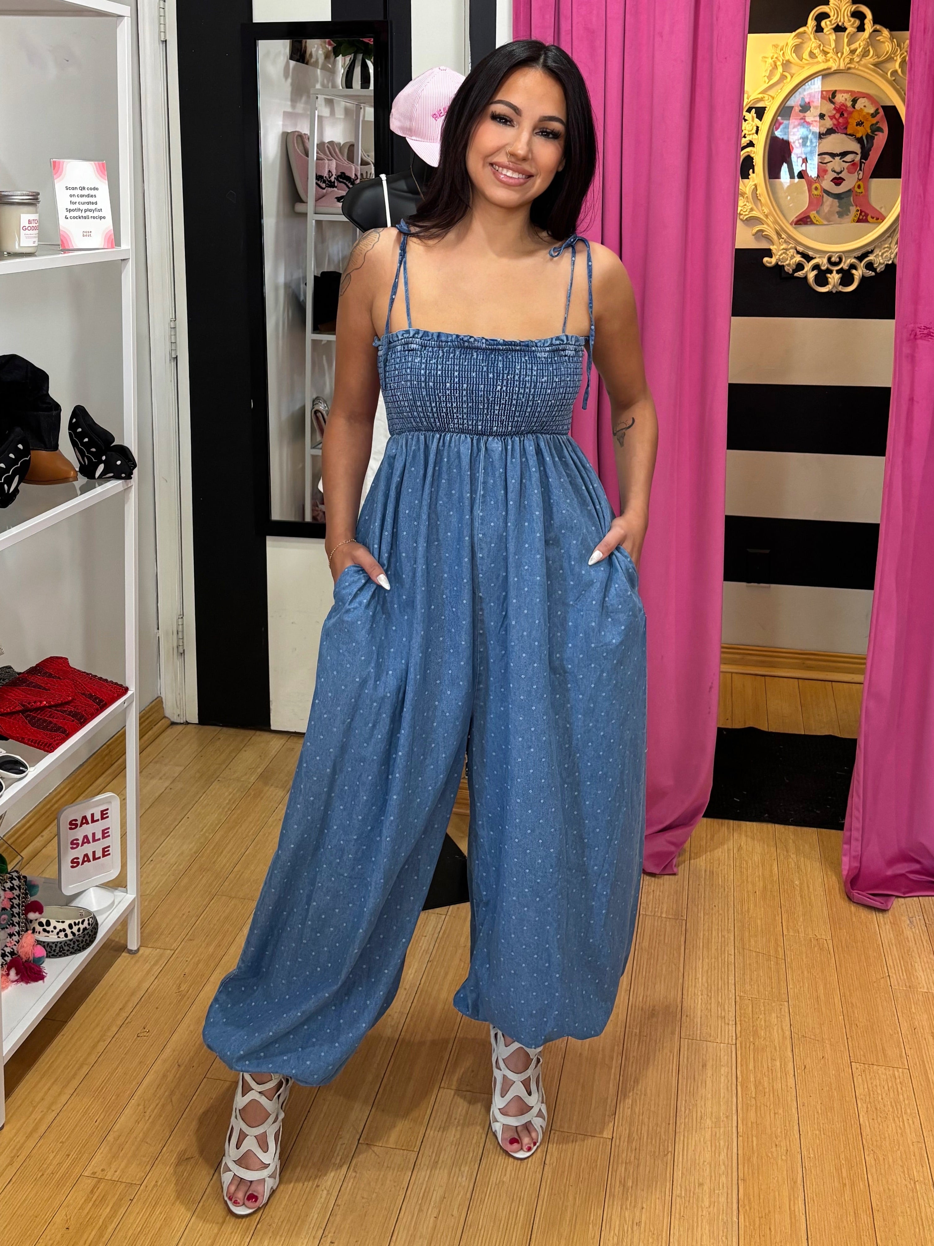 Mila Polka Dot Jumpsuit