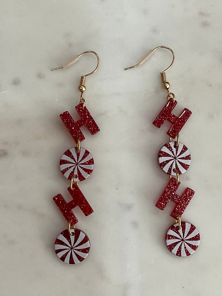 Holiday Swirl Earrings