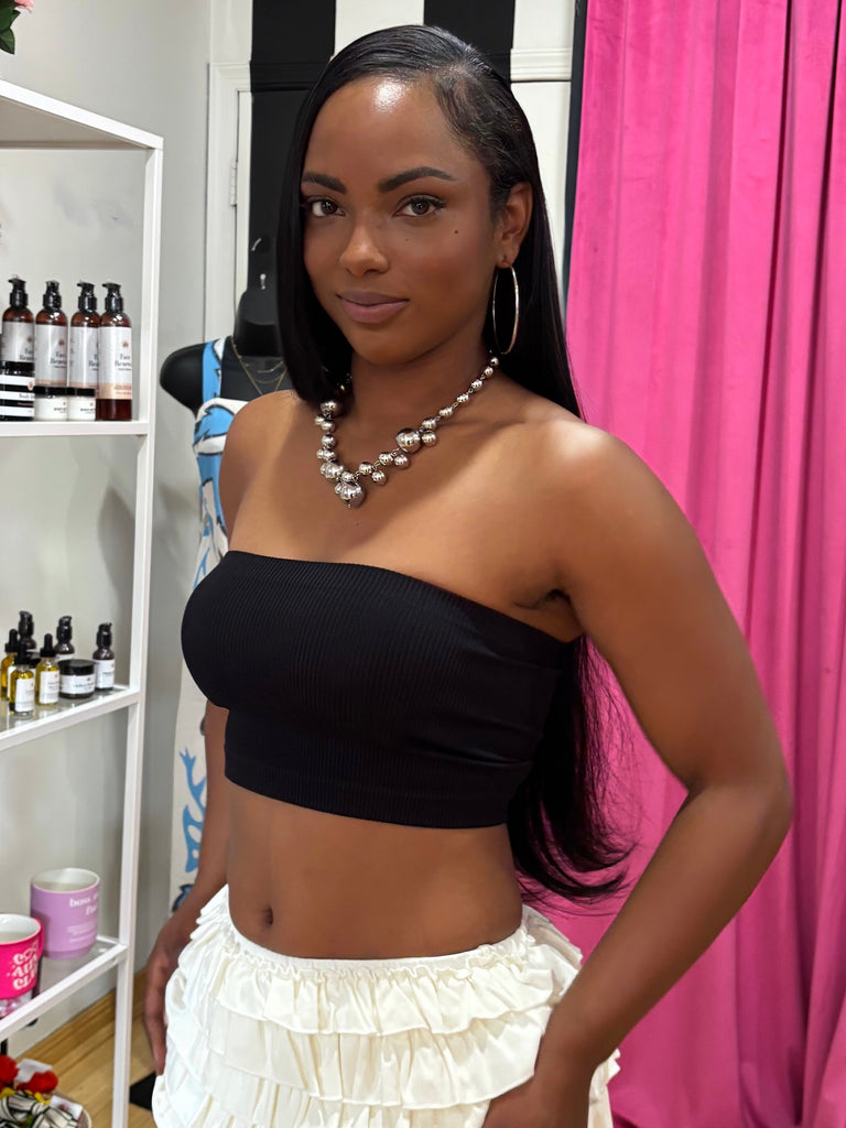 Vickki Ribbed Bandeau