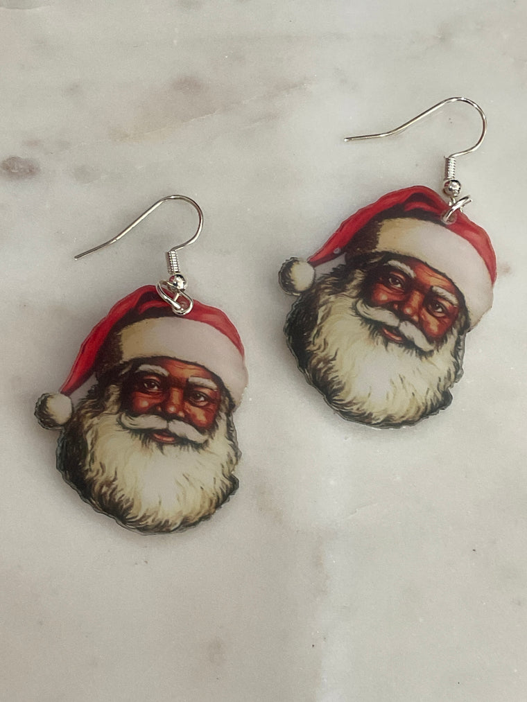 Santa Earrings