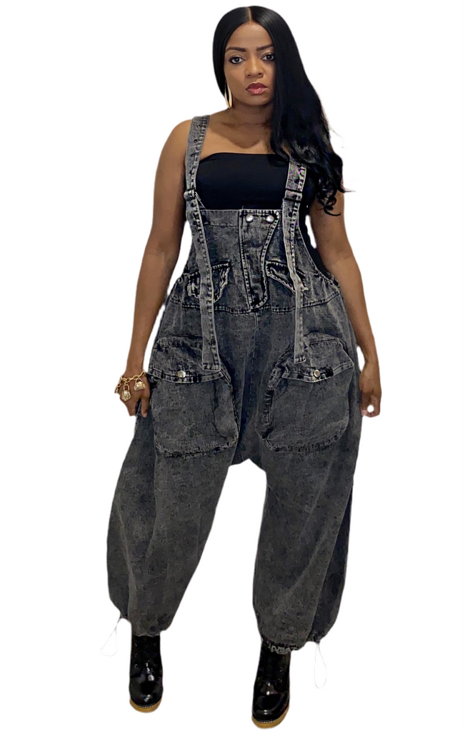 Leah Baggy Cargo Jumpsuit