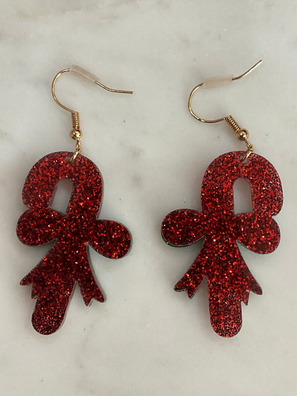 Candy Cane Earrings
