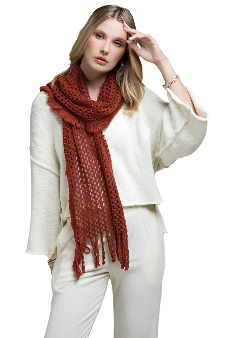 Loose Knit Scarf