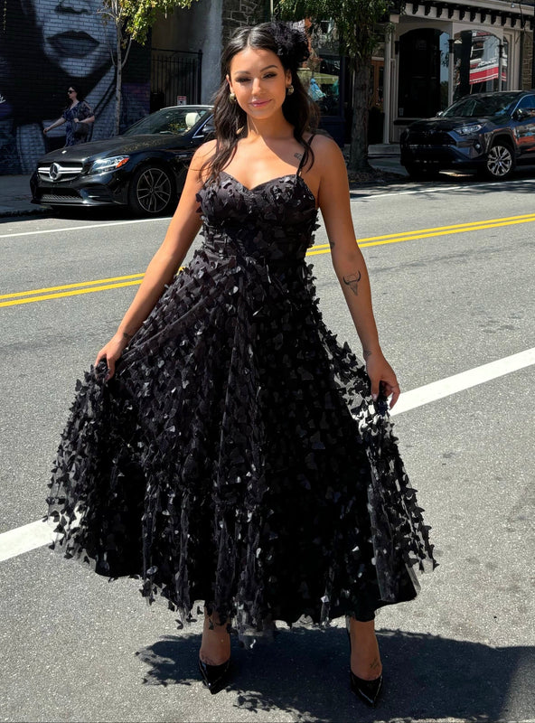 Butterfly Mesh Dress