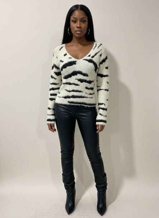 Zebra Sweater