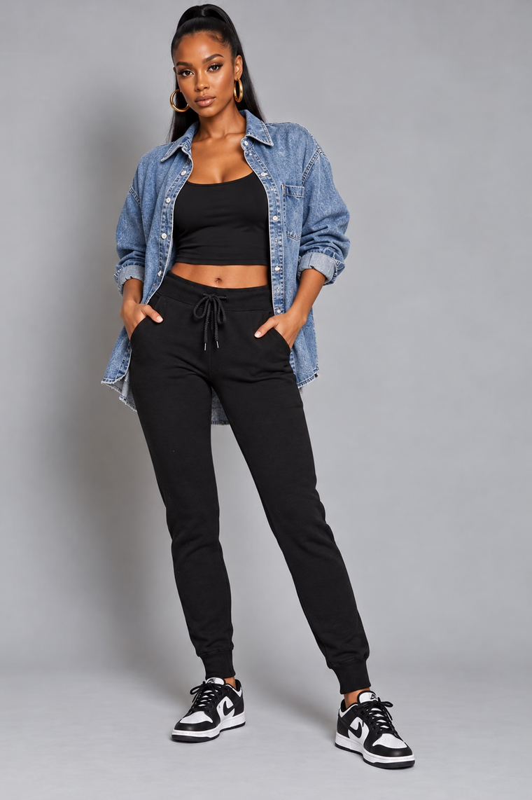 Fleece Skinny Joggers