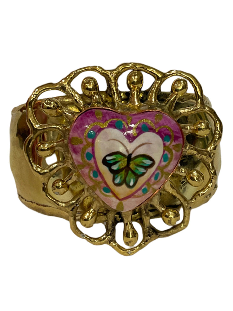 Hand Painted Cuff Bangle