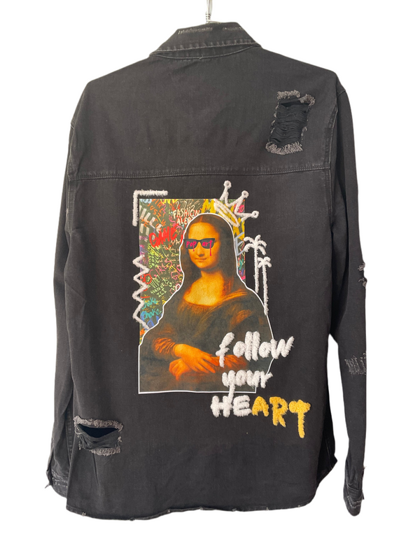 Mona Lisa Shirt Jacket
