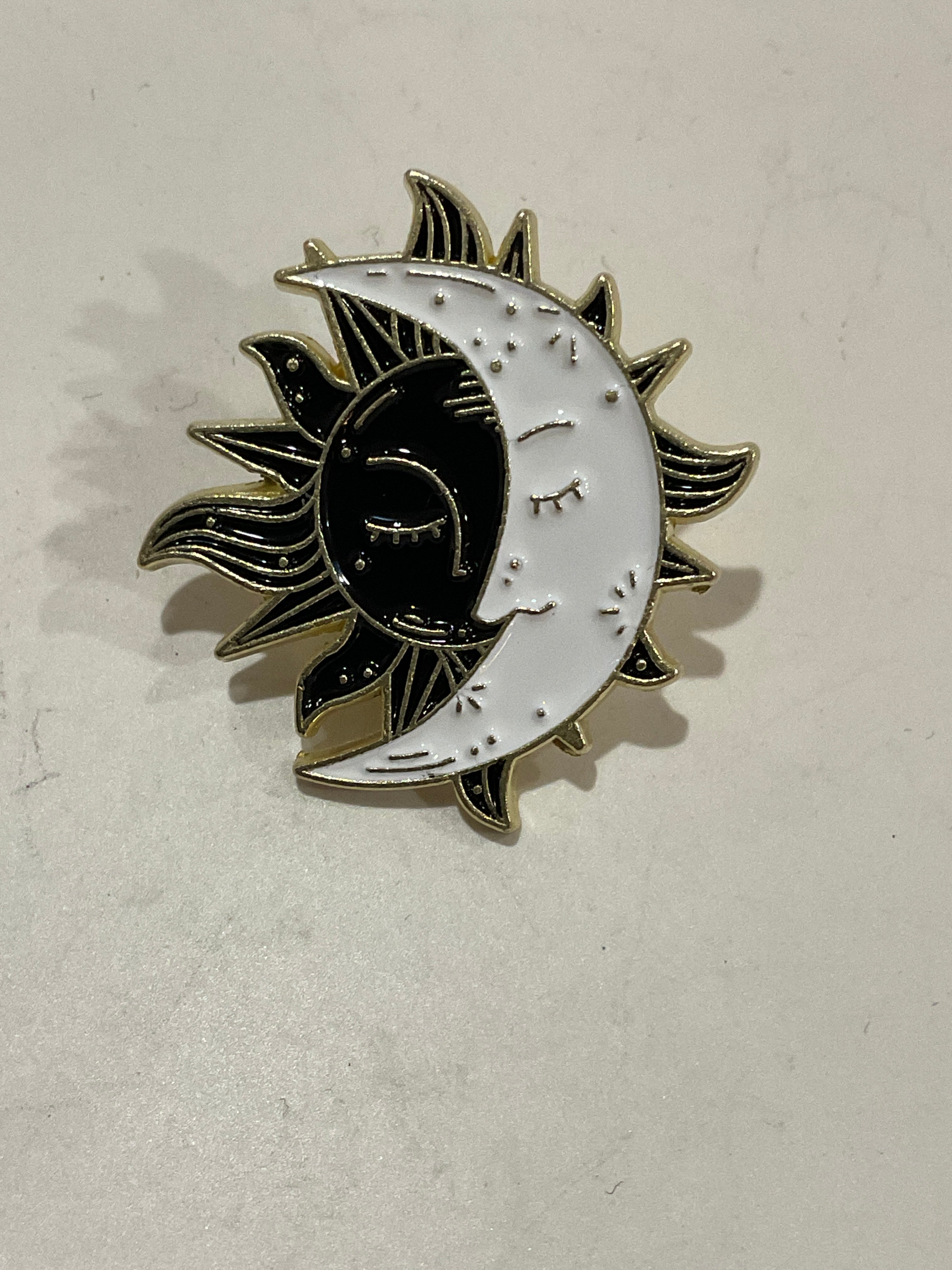Sun and Moon Pin