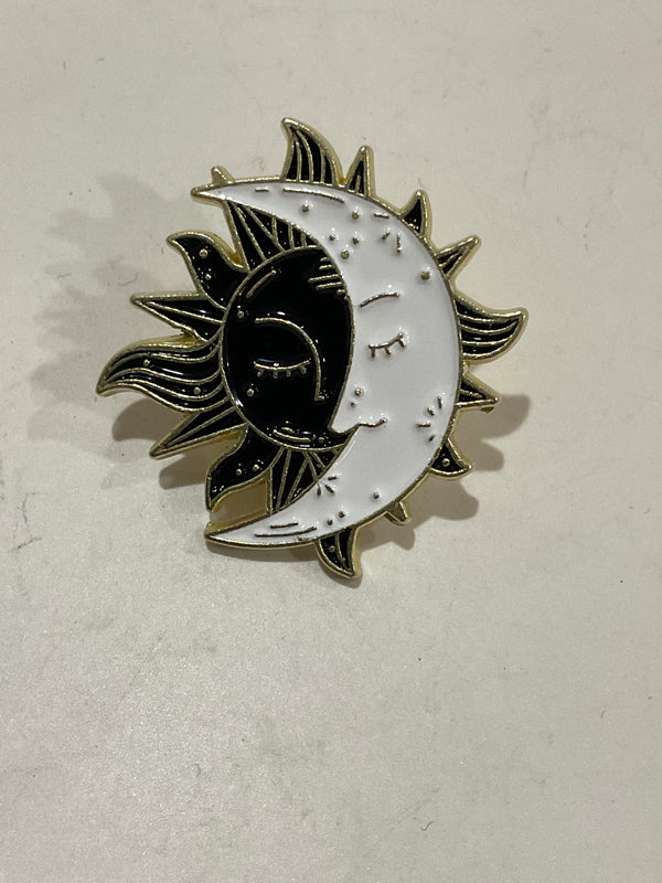 Sun and Moon Pin