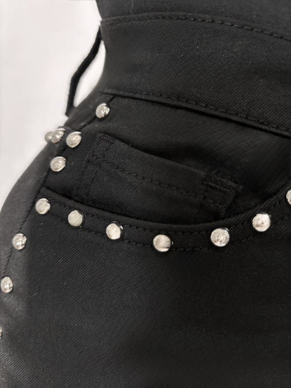Studded Flare Jeans