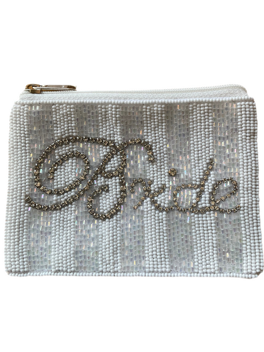 Bride Beaded Coin Purse