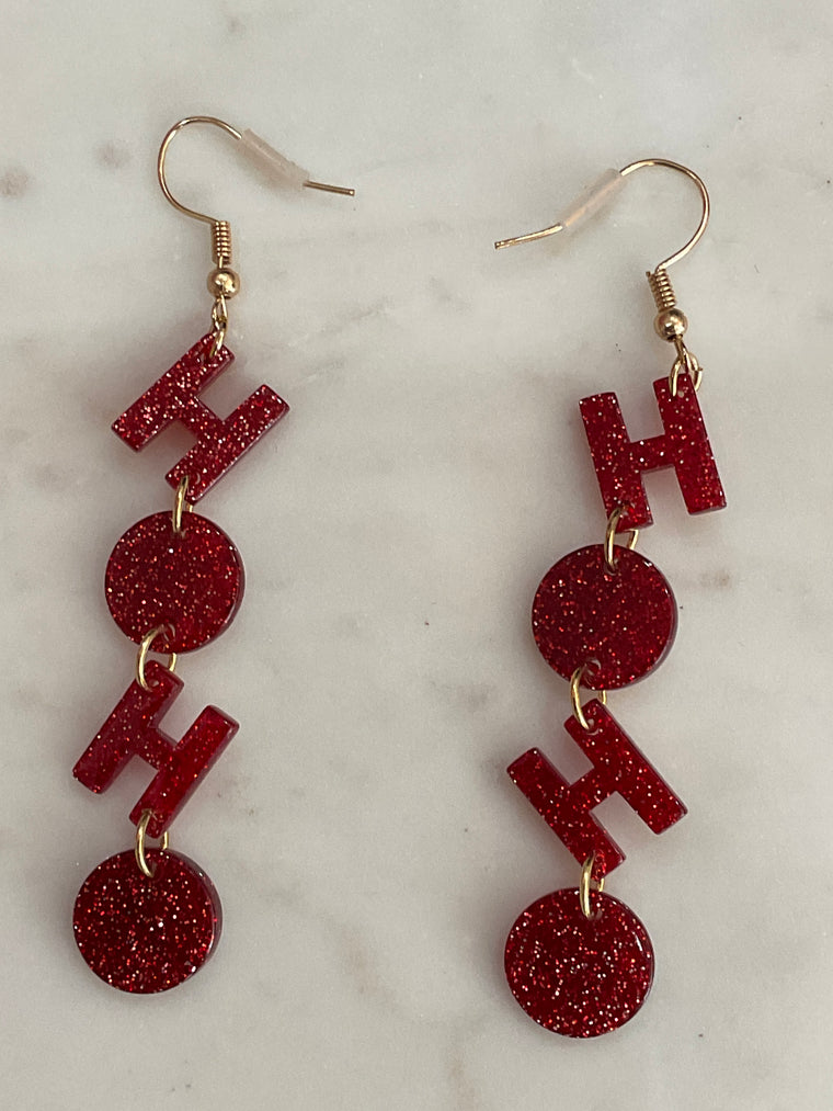 Holiday Swirl Earrings