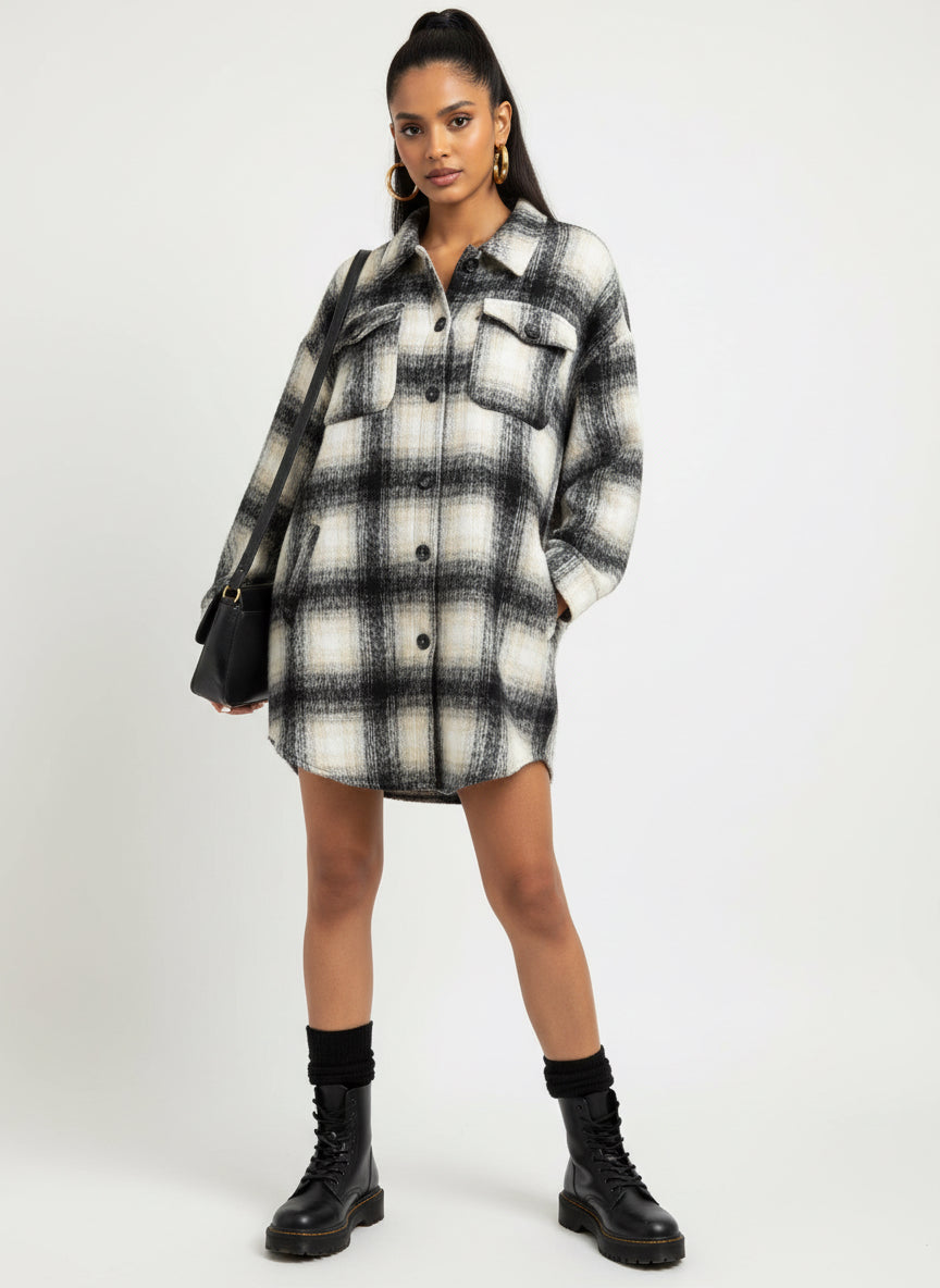 Flannel Shirt Jacket