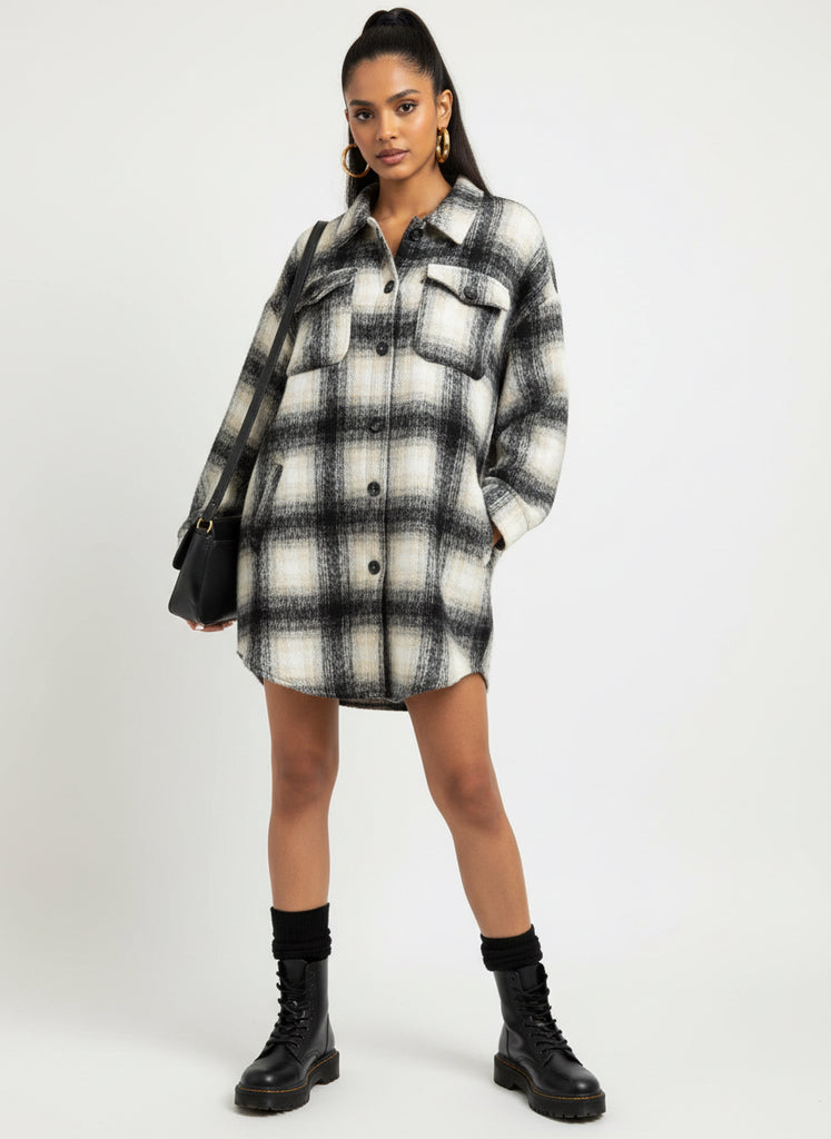 Flannel Shirt Jacket