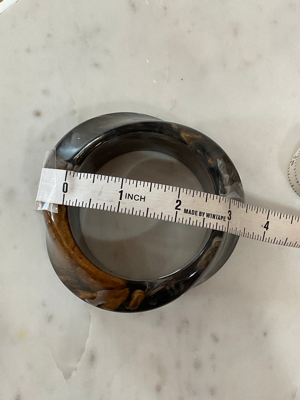 Mahogany Chunky Bangle