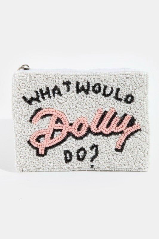 Dolly Beaded Coin Purse