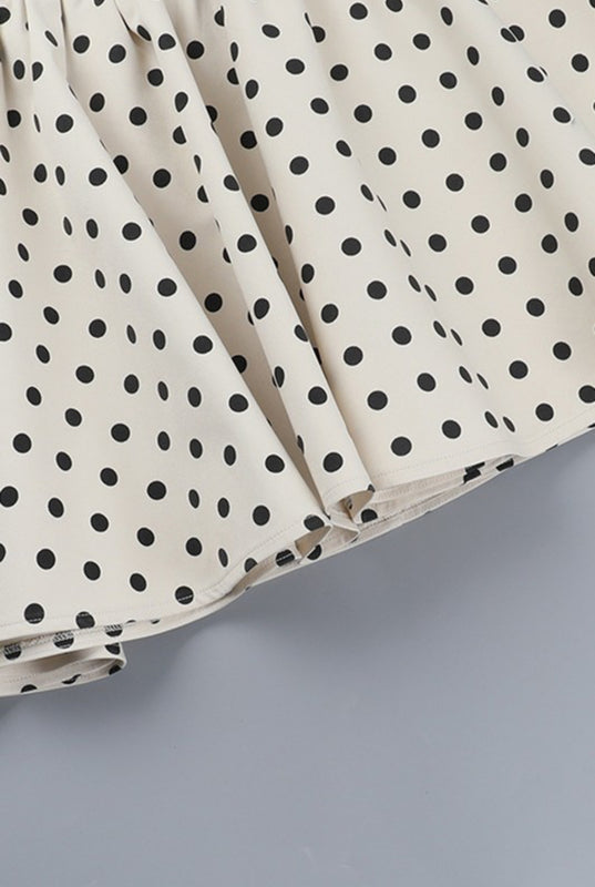 Polka Dot Mini Dress