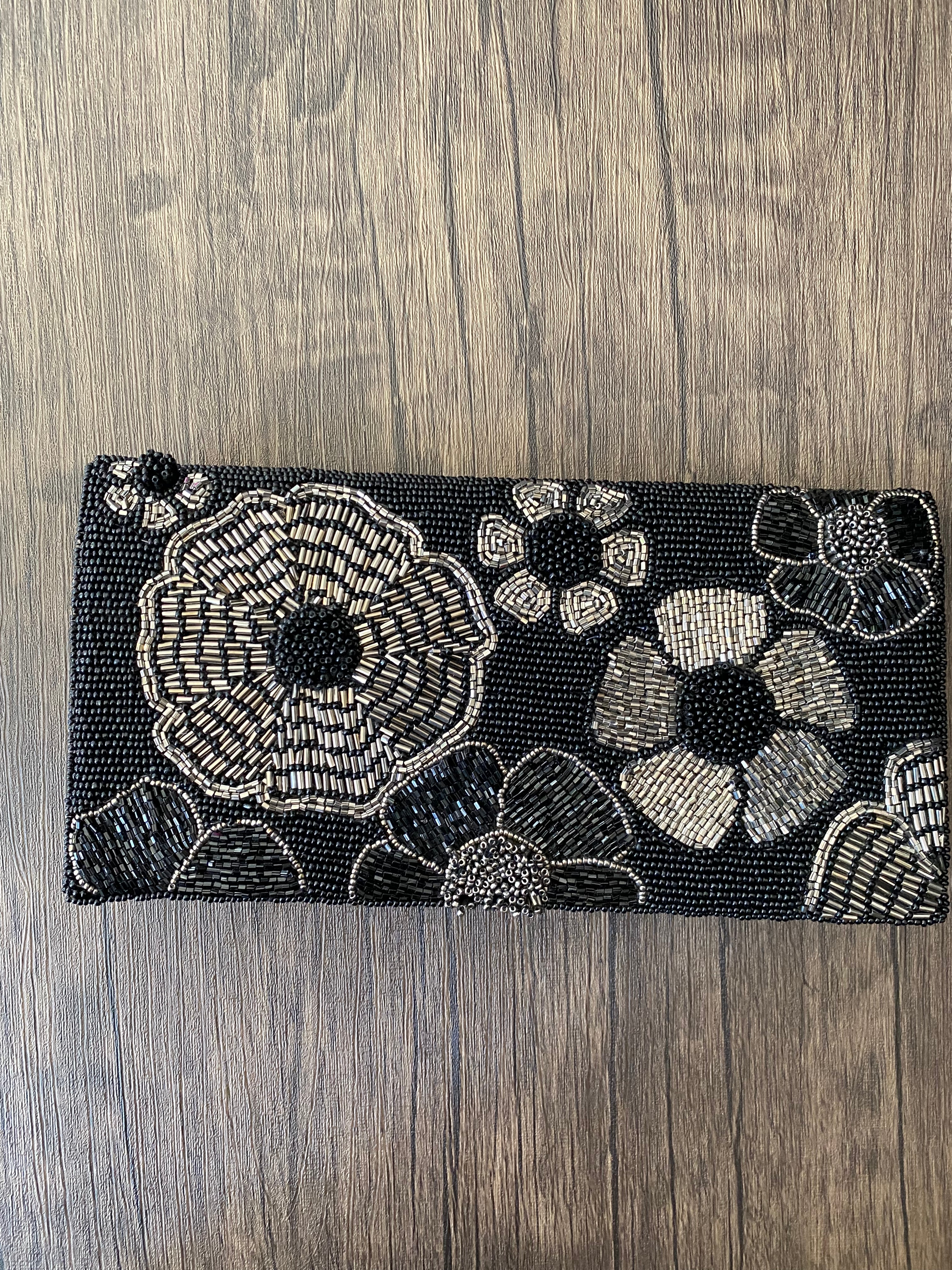 Anna Beaded Clutch