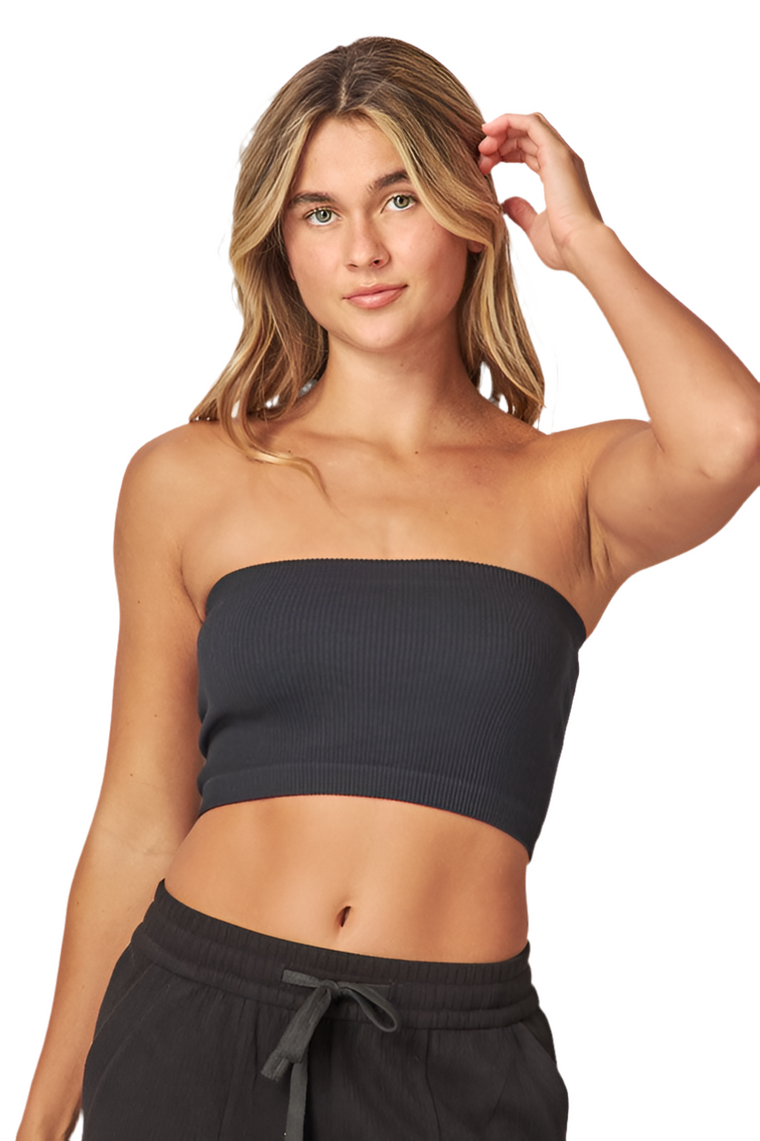 Vickki Ribbed Bandeau