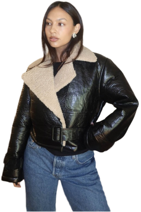 Moto Sherpa Jacket