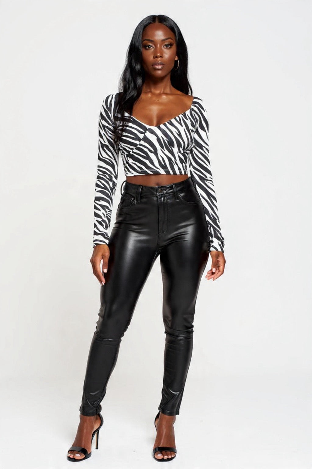 Zebra Nights Top