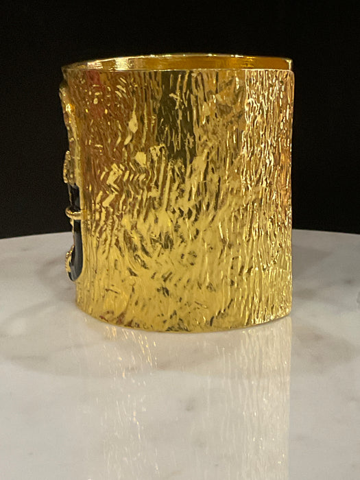 Golden Key Cuff Bracelet