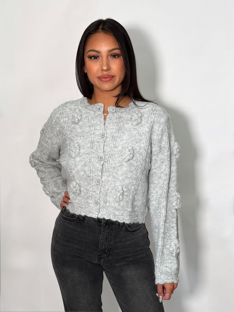Pom Pom Cardigan
