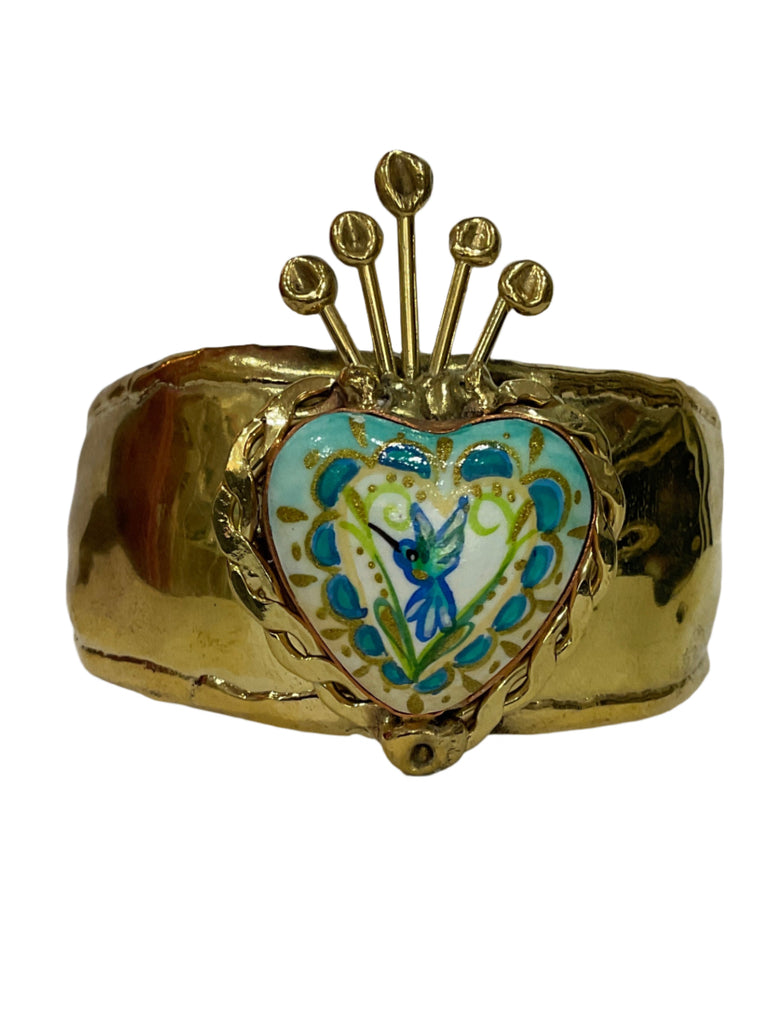 Hand Painted Cuff Bangle