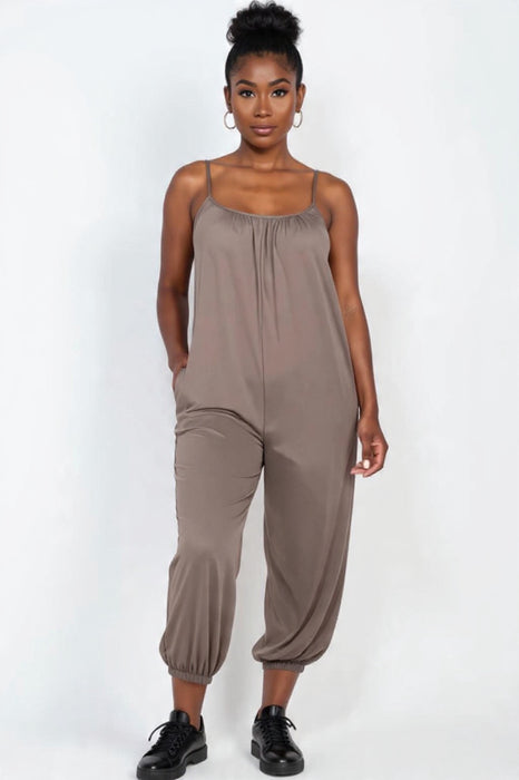 Ava Jogger Jumpsuit Plus
