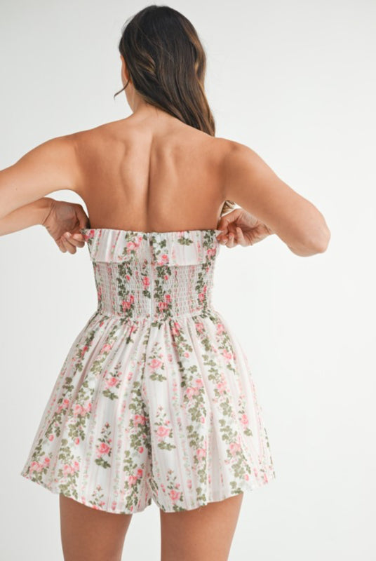 Delphi Floral Romper