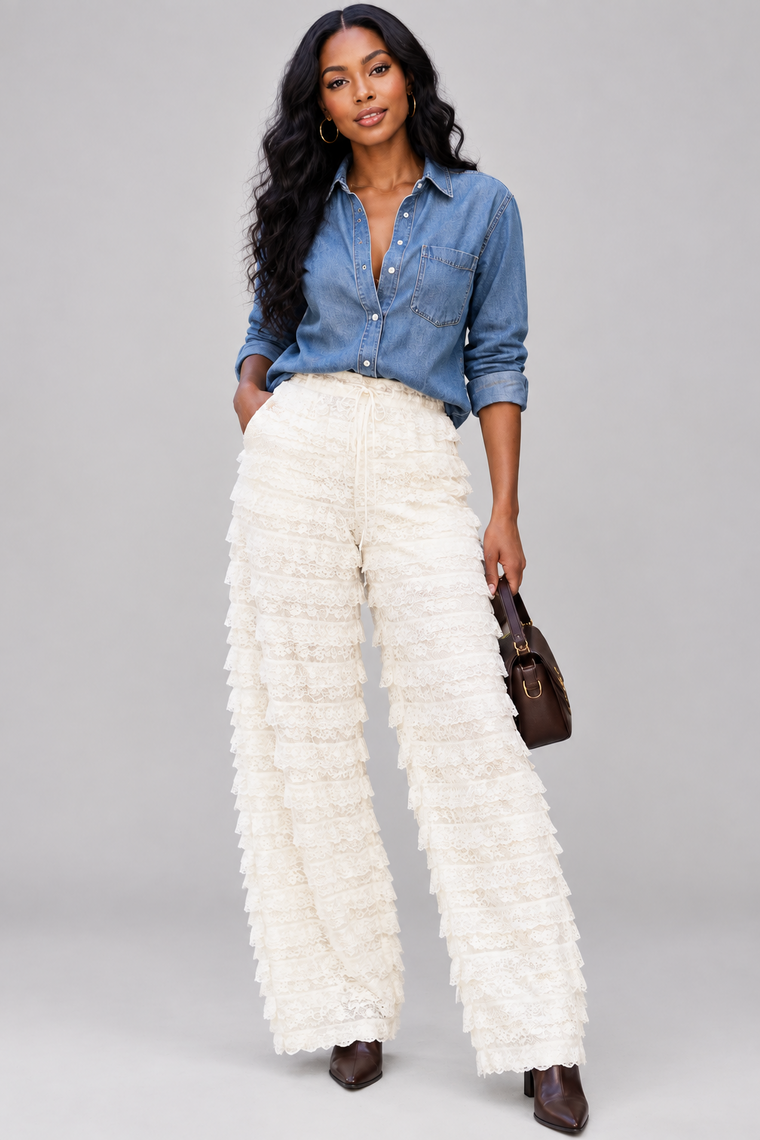 Evie Lace Pants