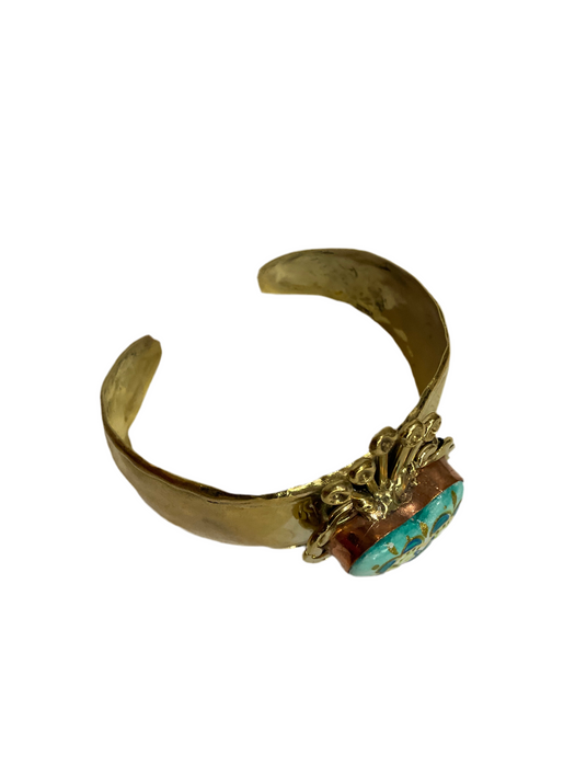 Blue Bird Cuff Bangle