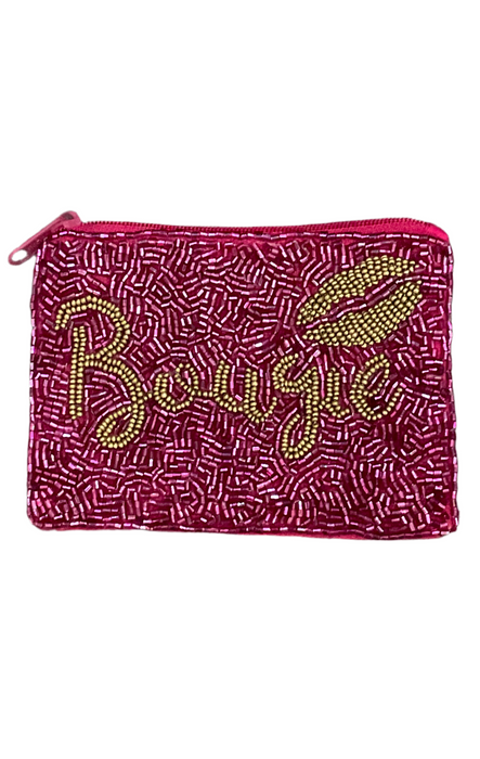 Bougie Beaded Coin Purse