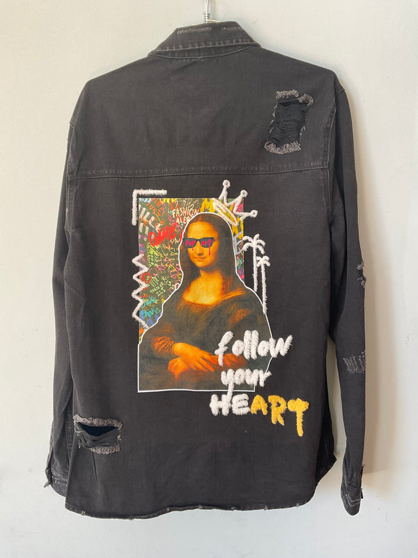 Mona Lisa Shirt Jacket