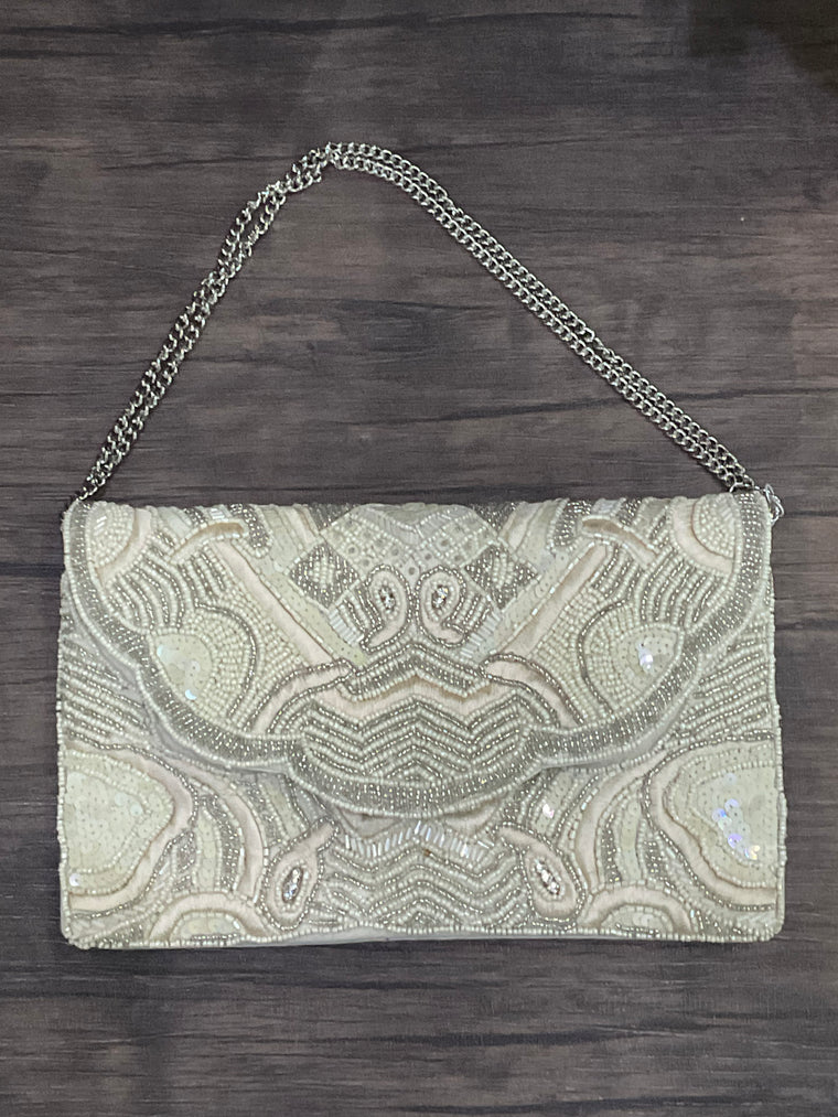 Isis Beaded Clutch