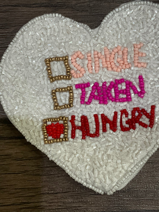 Hungry Beaded Coin Purse