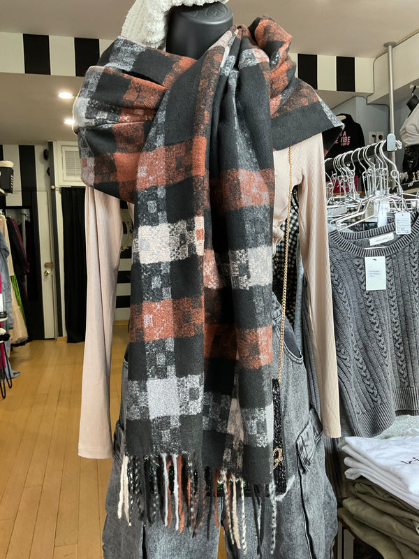 Autumn Plaid Scarf